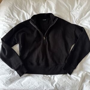 TALENTLESS WOMENS QUARTER ZIP PULLOVER
